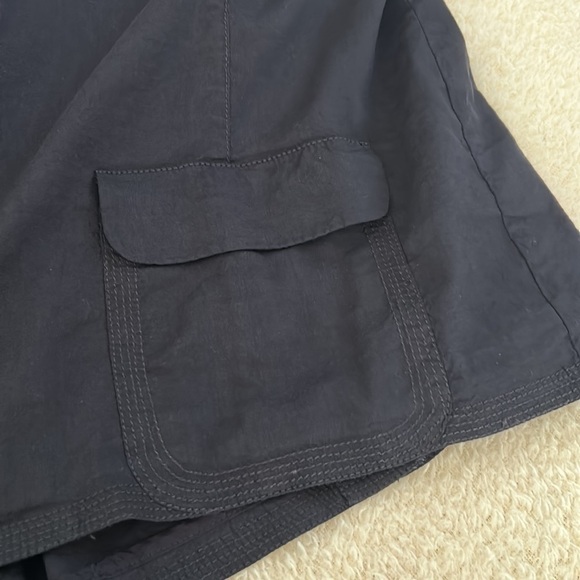 Eileen Fisher Open Front Black Linen Blend Jacket Size 1X - Picture 8 of 10